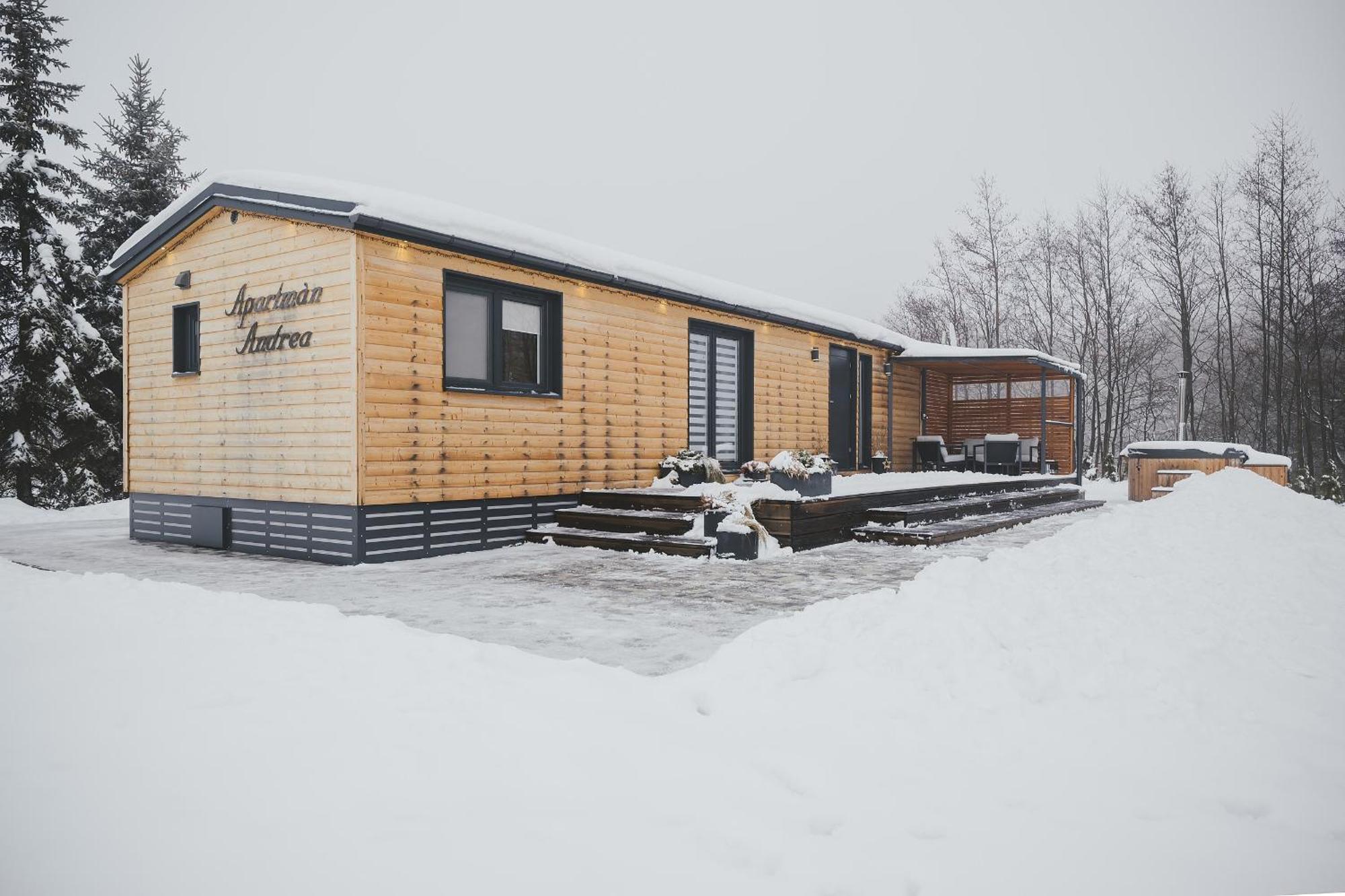 Apartman Andrea Červená Voda エクステリア 写真